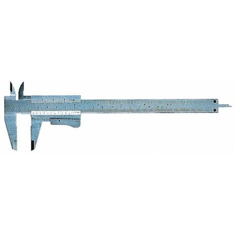 CALIBRO ACCIAIO C/BLOCC LETTURA 0/150 MM 81660