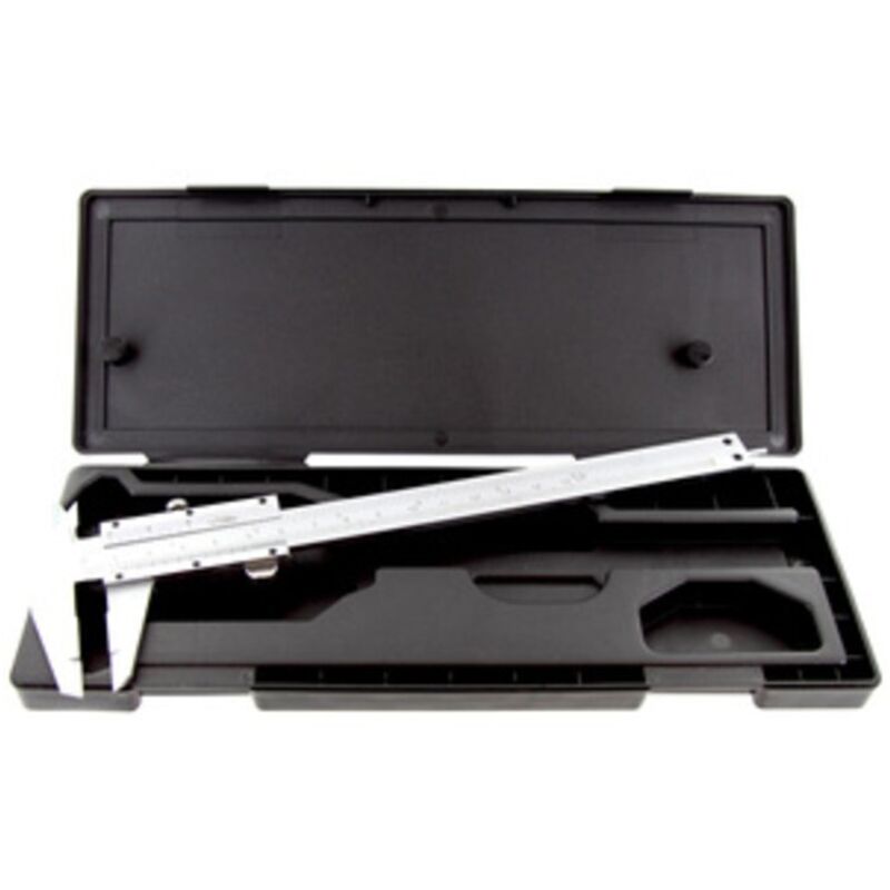 Calibro Acciaio Lettura 0/150 Mm In Cassetta