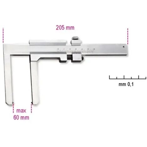 Calibro decimale beta 1650fd - 60