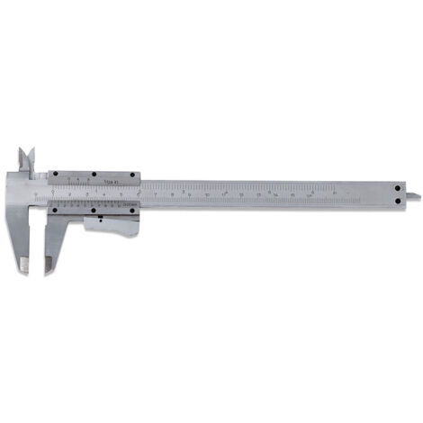 Calibro di precisione satinato 0-150 mm Fervi c057/150
