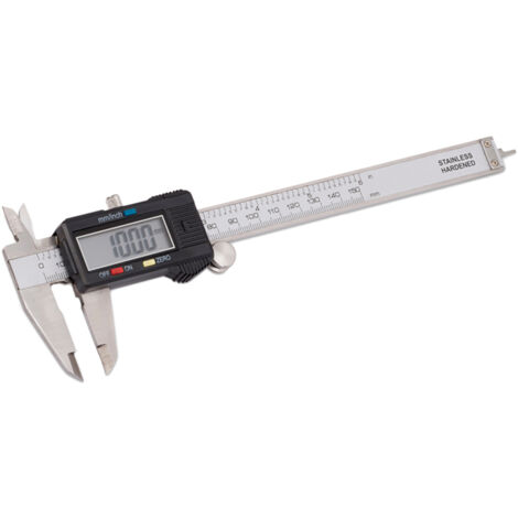 CALIBRO DIGITALE CENTESIMALE IN ACCIAIO INOX CON CUSTODIA  Con custodia  - Senza Marca