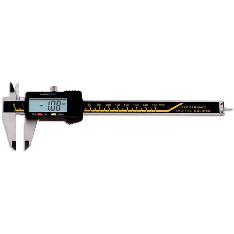 CALIBRO ELETTRONICO DIGITALE MONOBLOCCO INOX 3 FUNZIONI