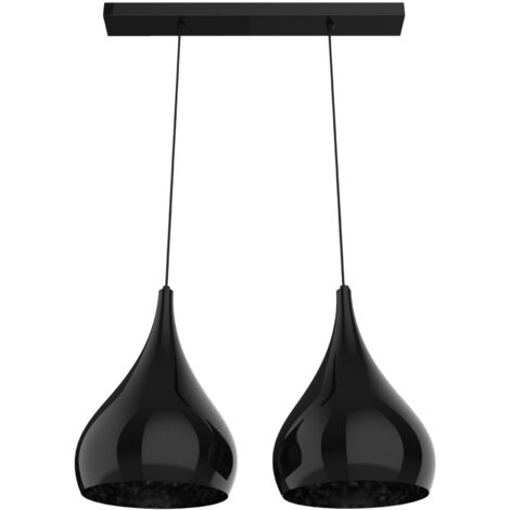 CALICE SOSPENSIONE BINARIO X 2 MONOCOLORE LUCIDO