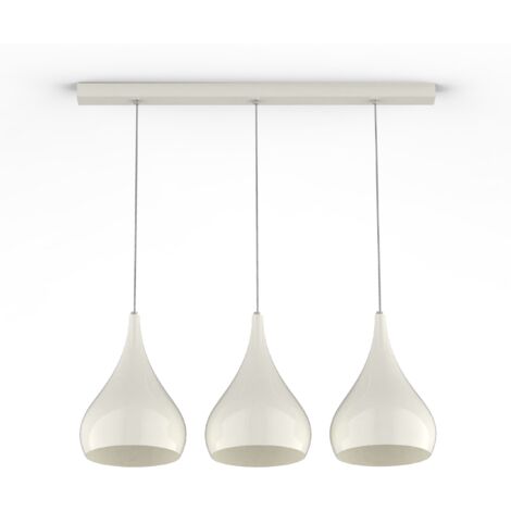 CALICE SOSPENSIONE BINARIO X3 MONOCOLORE LUCIDO