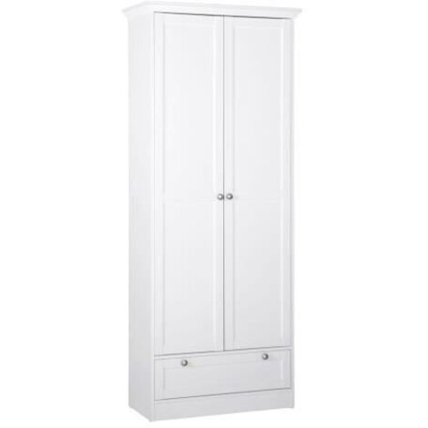 CALICOSY - Armoire 2 portes et 2 tiroirs H80 cm - LANDWOOD