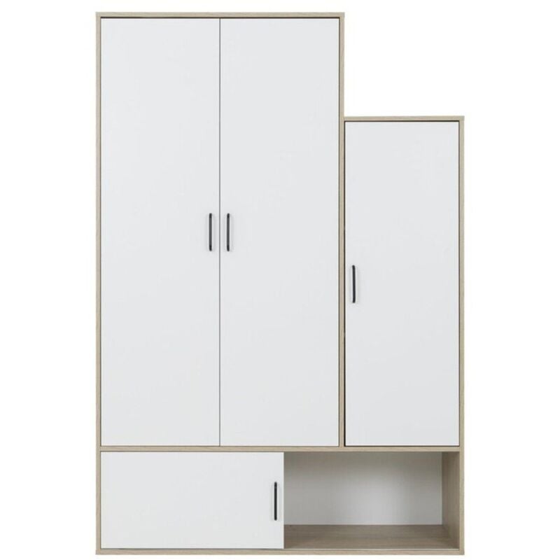Armoire 4 portes H195 cm - erwan - Calicosy