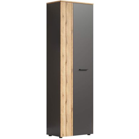 CALICOSY - Armoire d'entrée 2 porte L60 cm - ESTEBAN