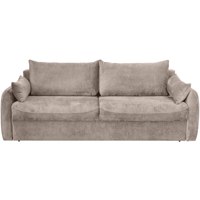 Calicosy - Canapé convertible avec coffre 3 places en tissu L230 cm - soho