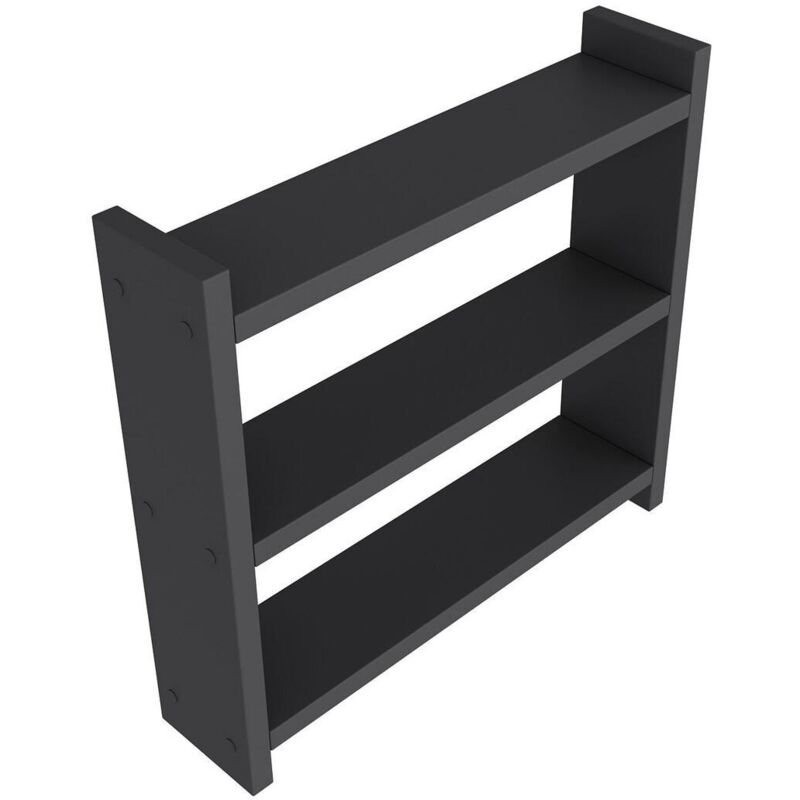 Calicosy - Etagère murale de cuisine 3 tablettes H40 cm - cosmic