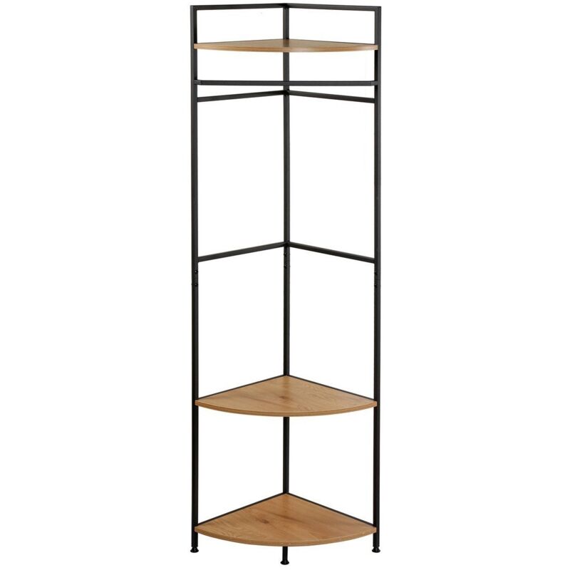 Etagère penderie d'angle H175 cm - lexie - Calicosy