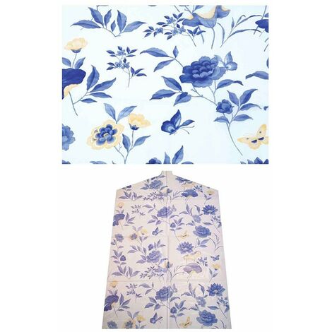 Calicosy – Housses protectrices antimites parfum lavande – Lot de 12 – Dimensions 63 x 90/130 cm – Pour dressing – Matière polyéthylène