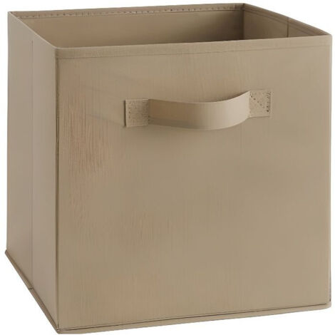 CALICOSY - Lot de 2 cubes en intissé - 28x28x27cm