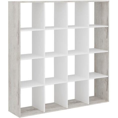 CALICOSY - Meuble à 16 cases - L138,5 x H143 cm