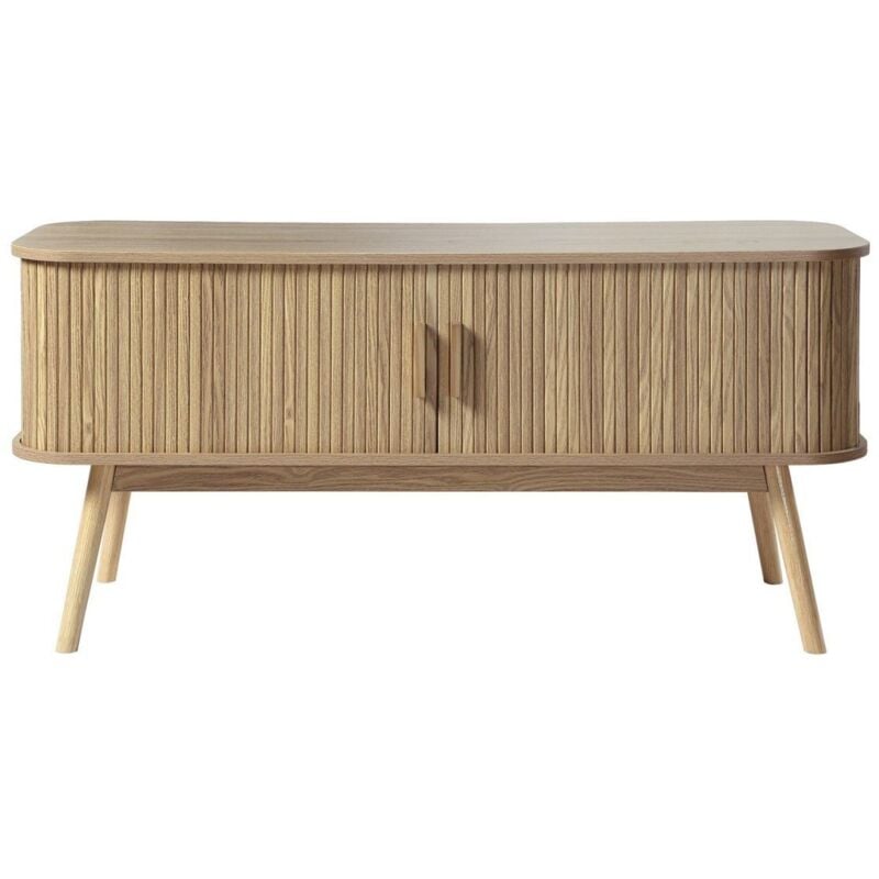 Calicosy - Meuble tv 2 Portes Coulissantes L120 cm - ernest