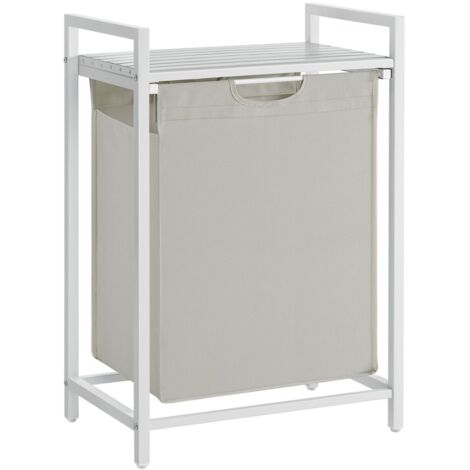 CALICOSY - Panier à linge 1 compartiment coulissant - L50 cm