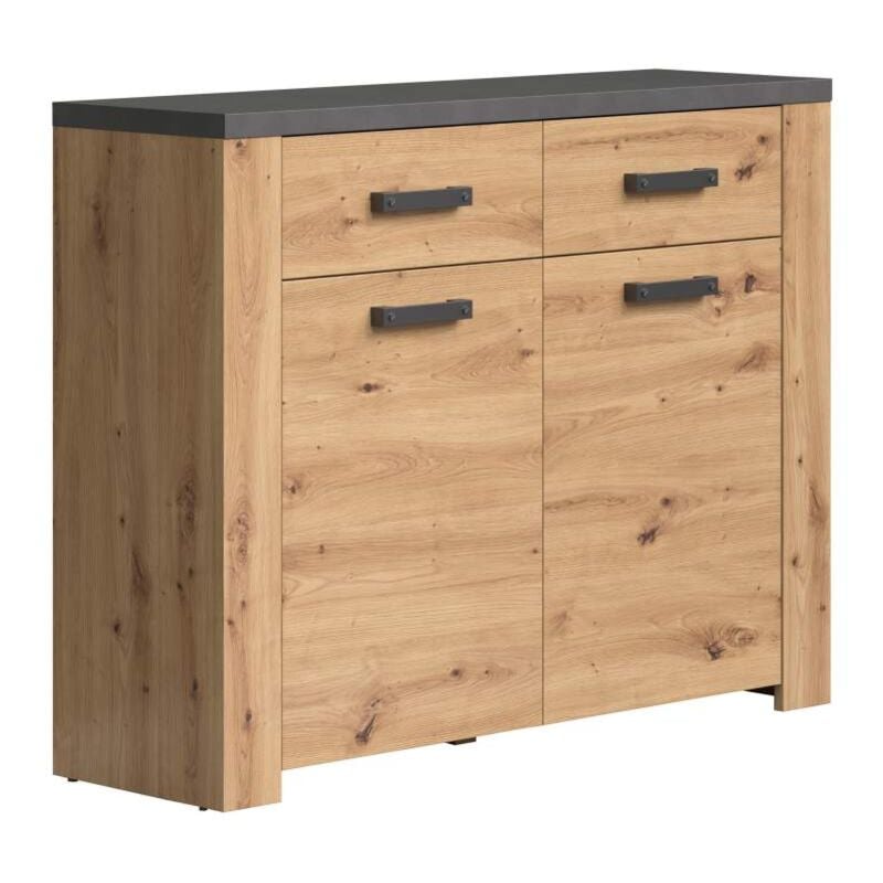 Follow commode chêne décor.