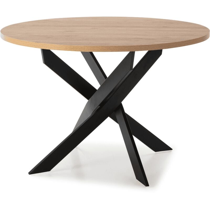 Calicosy - Table ronde avec pieds en métal L120 cm - ther