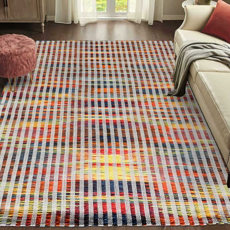 

Kilim Kl Line Multicolor Wool Relieve - Multicolore