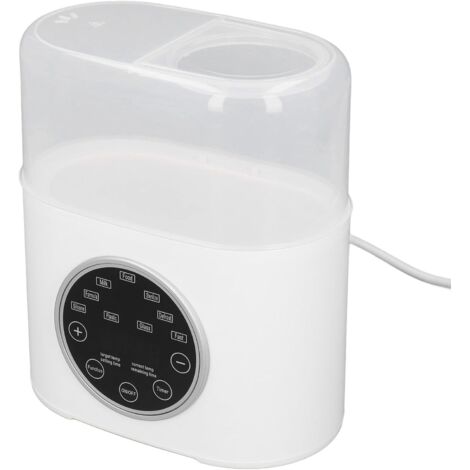 Calientabiberones 2 en 1 con temperatura constante, calientaleches rápido e inteligente para la alimentación nocturna.