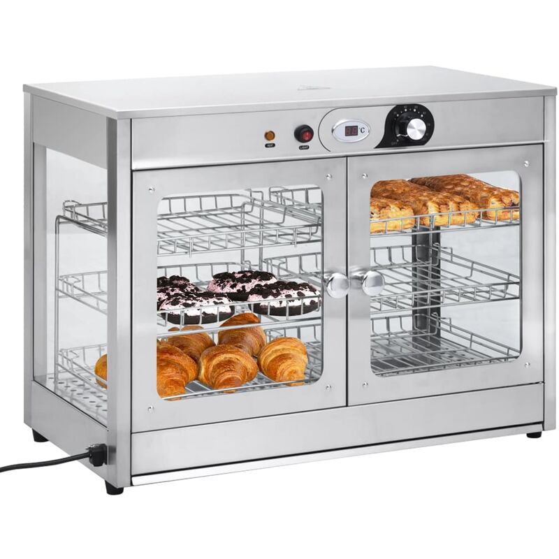 

Calientaplatos Gastronorm eléctrico acero inoxidable 1200 W