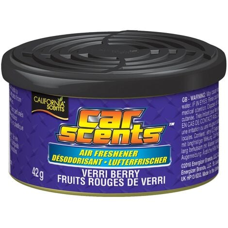 California Car Scents - Ambientador de Coche Olor Bárbara Berry (Moras)