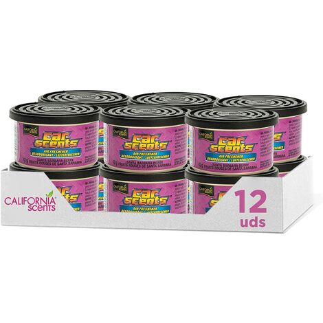 California Car Scents - Ambientador de Coche Olor Bárbara Berry (Moras) - PACK 12