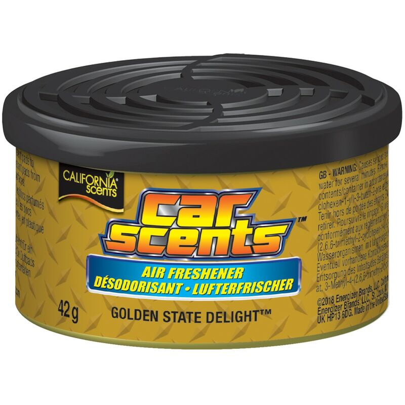 

Autocare - California Car Scents - Ambientador de Coche Olor Golden State Delight