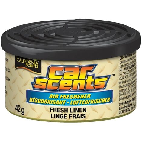 California Car Scents - Ambientador de Coche Olor Lino Fresco