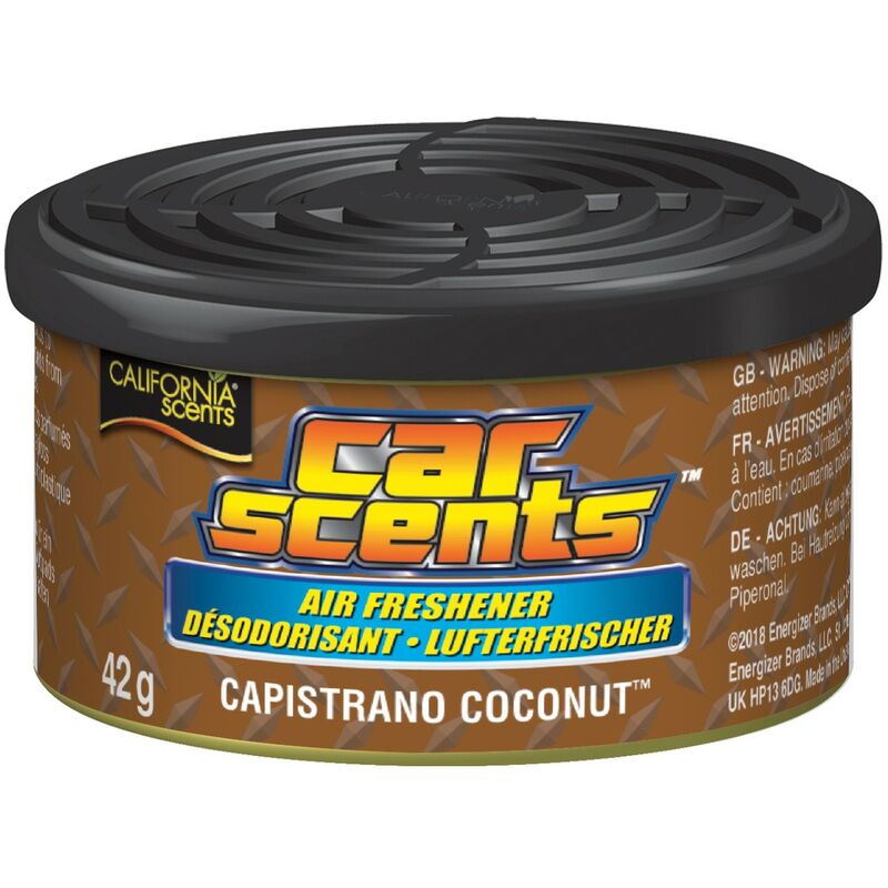

California Car Scents - Ambientador de Coche Olor a Capiscrano Coconut (Coco) - Packaging Individual