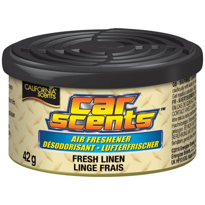 

California Car Scents - Ambientador de Coche Olor Lino Fresco - Packaging Individual