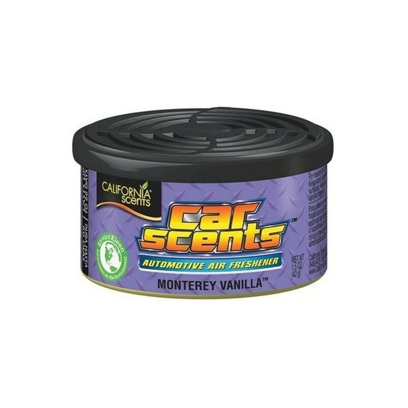 

California Car Scents - Ambientador de Coche Olor Monterey Vainilla (Vainilla) - Packaging Individual