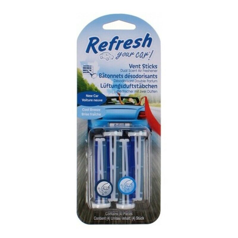 

Ambientador para Coche Vent Sticks (2 pcs) - California Scents