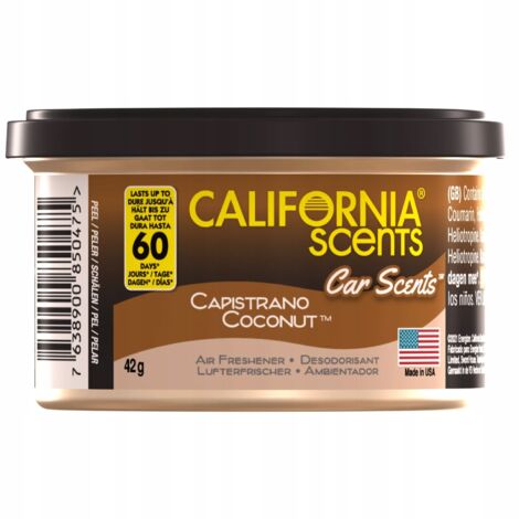 CALIFORNIA SCENTS CAPISTRANO FRAGANCIA DE COCO PARA AUTOS