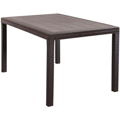 CALIGOLA - tavolo da giardino in wicker