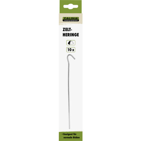 Calima 46020 Zelthering    240 mm x 43 mm x 43 mm  10 St.