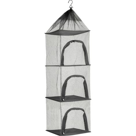Calima Camping Hängeregal 30x30x110cm, ausgeklappt Hängeregal