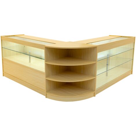 Calliope LED Shop Counter Set K1500, C1500 & LM60 - Maple