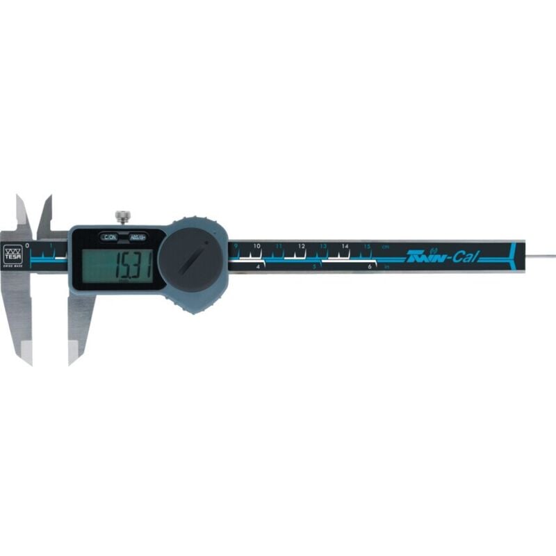 Tesa Twin-Cal IP40 Round Depth Rod with Thumb Wheel