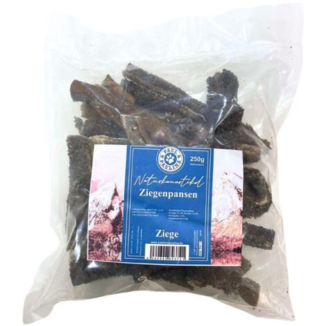 Callos de cabra 250 g  premio para perros con alergias alimentarias  apoyo digestivo  paquete grande I Paul & Paulina