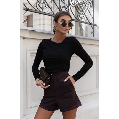 CALLY braune Shorts XS/S