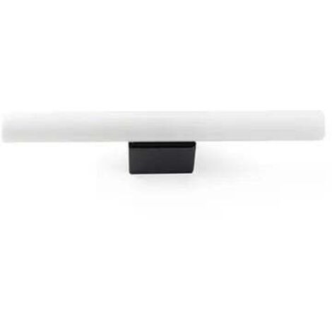 CALMA aplique de pared negro Linestra con interruptor 63547