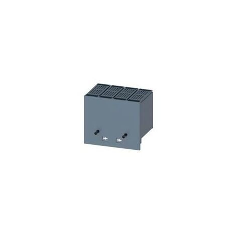 Calotta Coprimorsetti alta per base in esecuzione rimovibile ed estraibile accessori per: interruttore automatico, a 4 poli 3va1 100/160