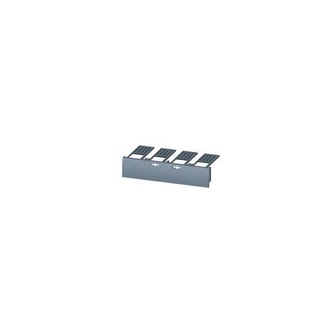 Calotta Coprimorsetti per base in esecuzione rimovibile ed estraibile accessori per: interruttore automatico, a 4 poli 3va1 100/160