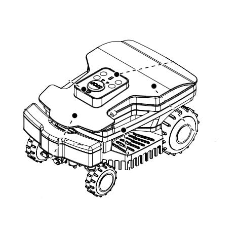 Copertura robot rasaerba