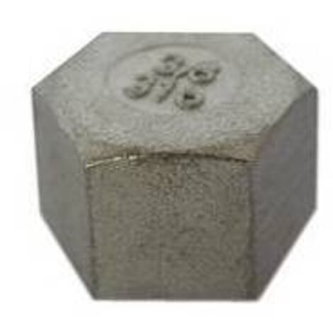 CALOTTA ESAGONALE ACCIAIO INOX 1 DH