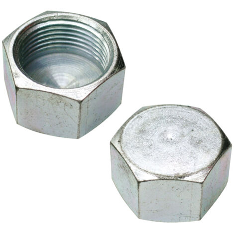 CALOTTA ESAGONALE IN ACCIAIO ZINCATO Figura 300  mis. 3/8 10.00 pz