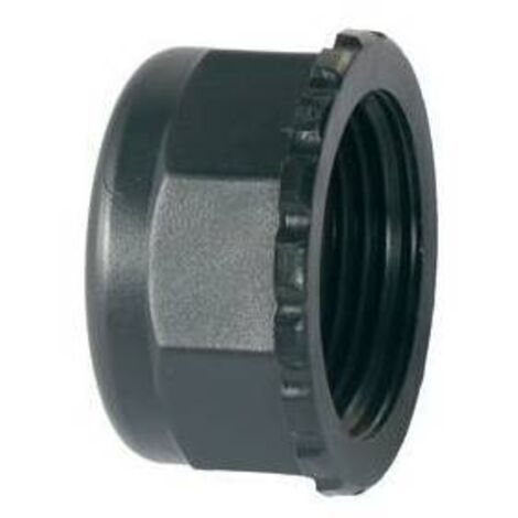CALOTTA IN PP NERO 1"1/2