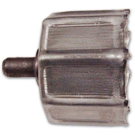 Calotta per Rullo Avvolgitore Ottagonale mod. Nervato Perno 12 mm 2pz