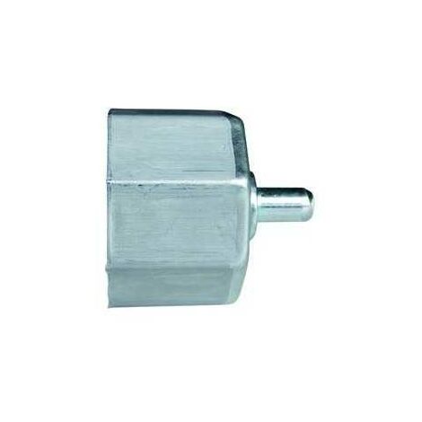Calotte octogonale avec axe de type lisse, diamètre 60 mm