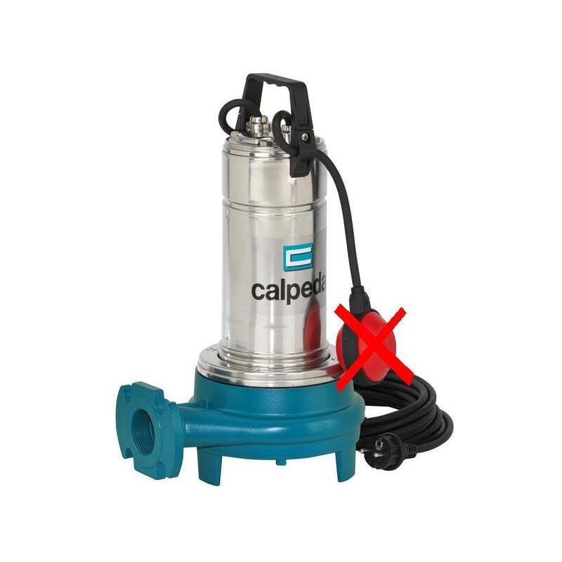 Pompe d'égout de relevage GQG6-25 pour l'evacuation des eaux uséé vidange de fosse avec roue dilacetrice automatique avec flotteur Triphaséé 2hp